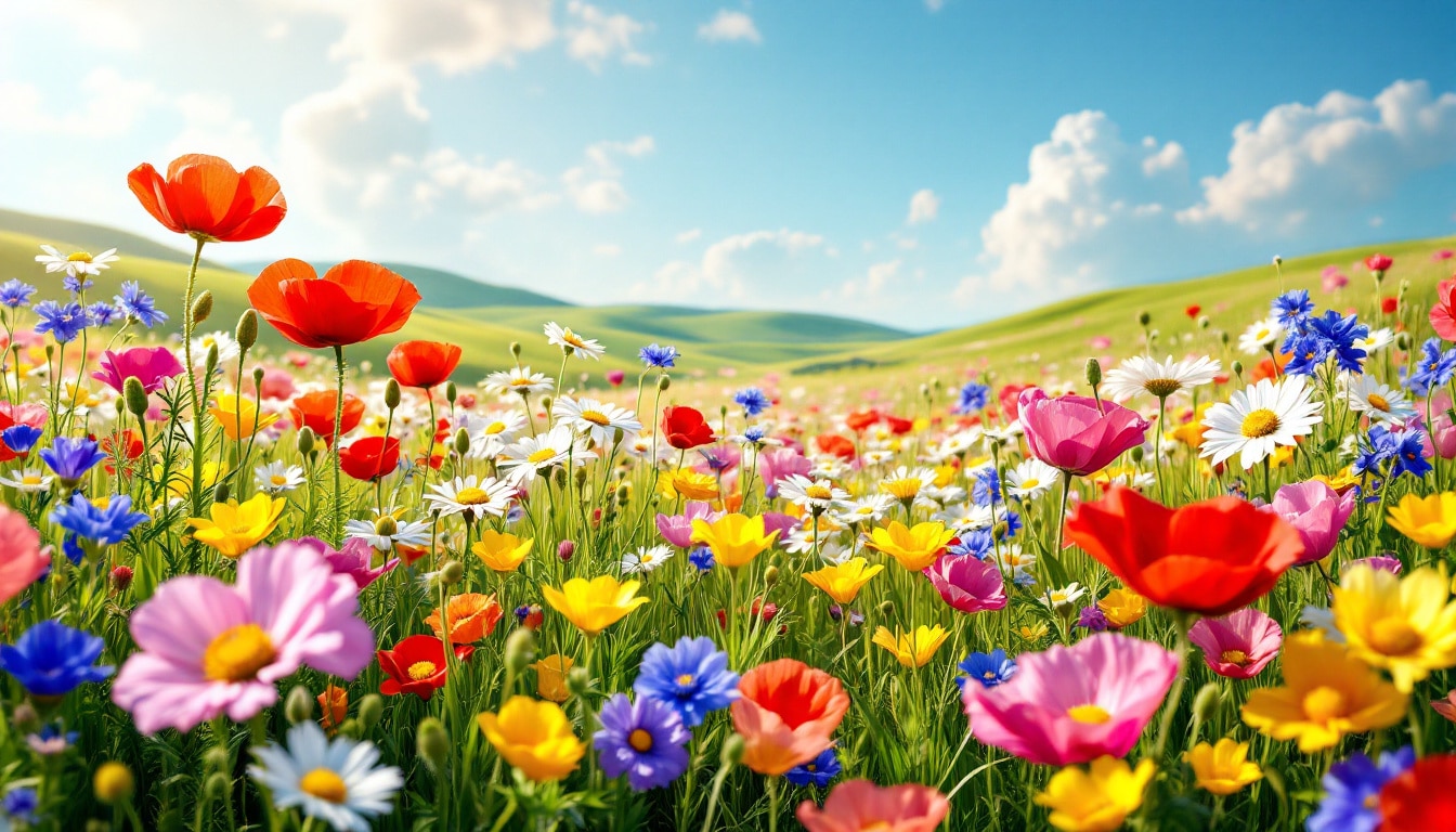 découvrez les mélanges de graines vilmorin pour transformer votre jardin en une prairie fleurie éclatante. profitez d'une variété de fleurs adaptées à votre sol et climat, et créez un espace naturel et coloré qui attire les pollinisateurs. cultivez la beauté avec vilmorin !