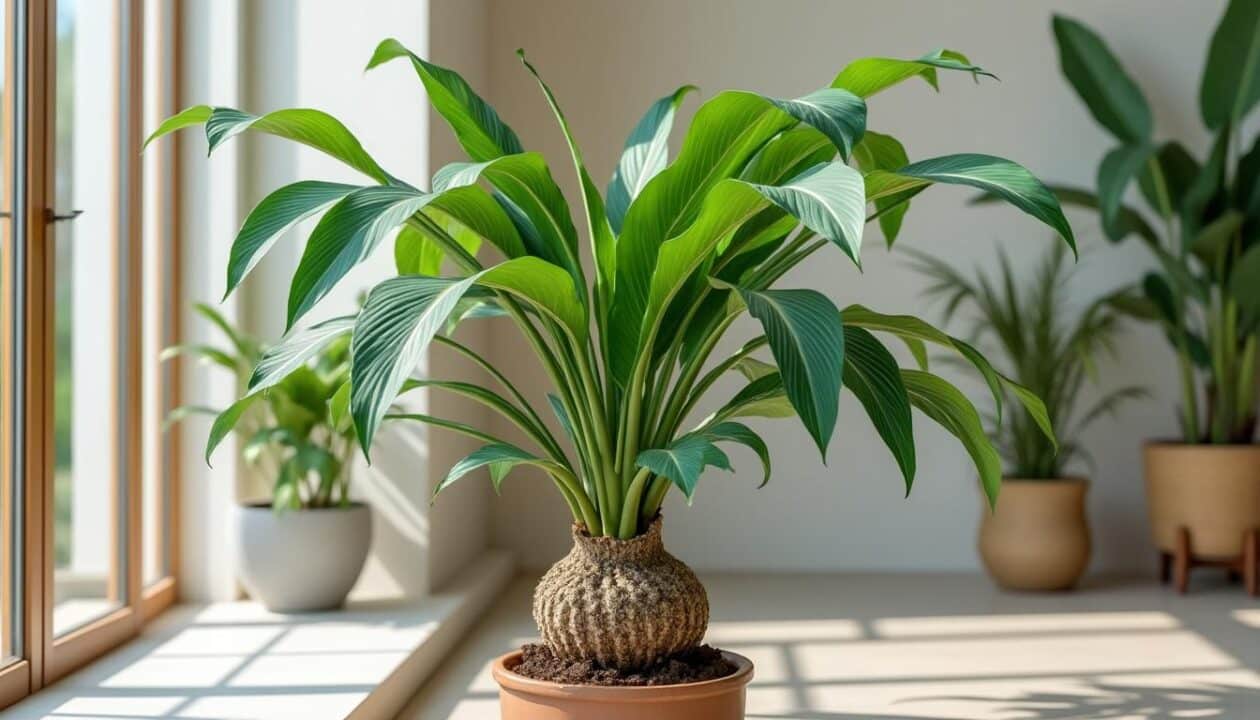 découvrez tout ce qu'il faut savoir pour prendre soin de votre beaucarnea, communément appelé pied d'éléphant. ce guide complet vous offre des conseils pratiques sur l'entretien, l'arrosage, l'exposition à la lumière et le rempotage de cette plante unique et impressionnante. apprenez à faire prospérer votre beaucarnea et à sublimer votre intérieur avec cette plante fascinante.