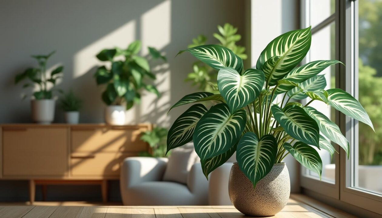 découvrez notre guide complet pour prendre soin de votre dieffenbachia, la célèbre canne des muets : conseils d’entretien, arrosage, exposition, et astuces pour des feuilles en pleine santé.