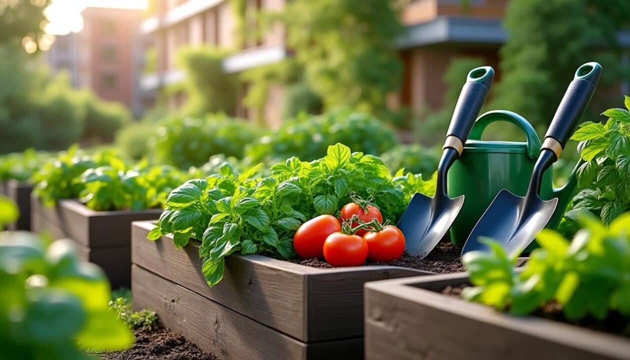 découvrez comment aménager un potager urbain prospère grâce aux outils innovants de gardena. suivez nos conseils pratiques pour cultiver vos propres fruits et légumes en milieu urbain, tout en optimisant votre espace et en facilitant l'entretien. transformez votre balcon ou votre jardin en un véritable havre de verdure avec gardena.