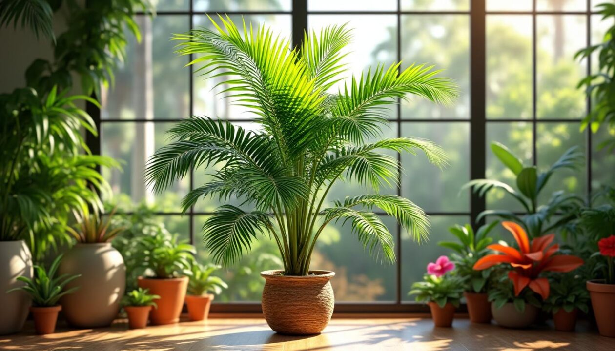 découvrez notre guide complet sur l'aréca, une magnifique plante tropicale. apprenez à l'entretenir, à la cultiver et à lui offrir les meilleures conditions pour prospérer dans votre intérieur. idéal pour les amateurs de jardinage, ce guide vous fournira des conseils pratiques et des astuces pour faire de votre aréca une plante resplendissante.