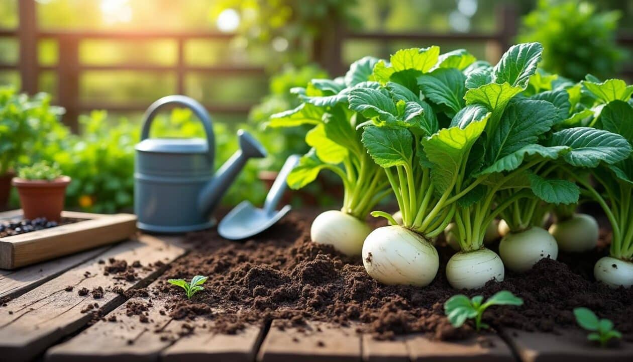 découvrez tous les conseils pratiques pour réussir la culture de navets savoureux et sains dans votre jardin : techniques, astuces, étapes et entretien pour une récolte abondante et de qualité.